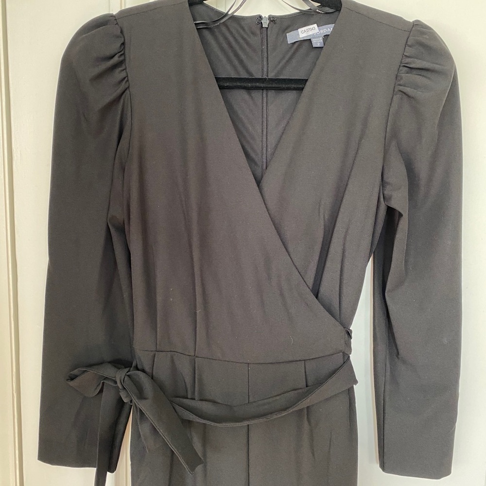 Julia Jordon Black Jumpsuit Workplace Outfit Women’s Jumpsuit Pant Suit